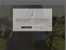 Tablet Screenshot of jamiesonranchvineyards.com